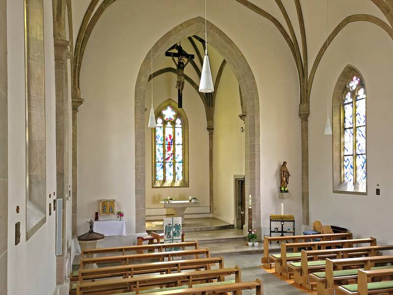 Kirche Sankt Immaculata Winzenweiler Innenraum