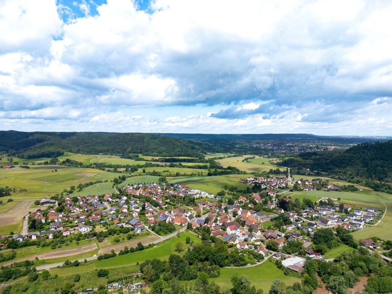 Stadtteil Ottendorf Luftbild