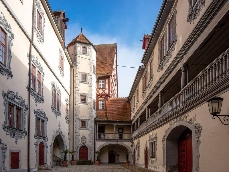 Innenhof des Alten Schlosses Gaildorf